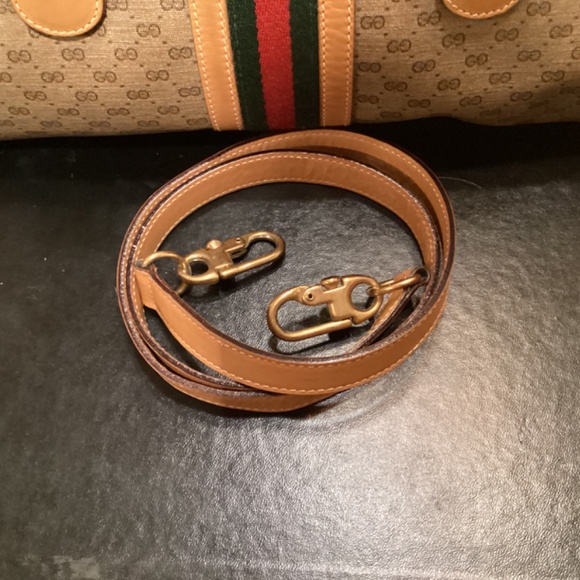 Stunning Vintage GUCCI Coated Canvas GG Monogram Speedy Handbag - Picture 10 of 10